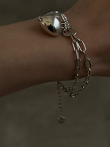 Big Heart MIX Chain bracelet