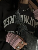 4.0mm ball beads chain necklace 41+2cm