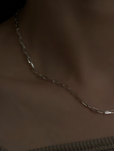 【割引対象外】2.5mm Long cut azuki chain necklace 41.5cm 280 B