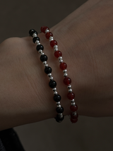 Onyx,Red Onyx Beads bracelet