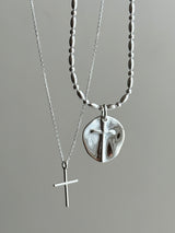 Cross Emboss plate top