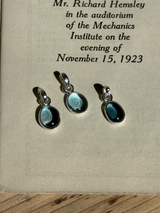 【MOMOMOON】高品質・ブラジル産ロンドンブルートパーズ ペンダントトップ | 天然石・鉱石・パワーストーン