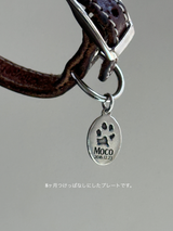 足型・手形 ・オリジナルデータ刻印専用プレート| 薄型 Oval plate【軽量】