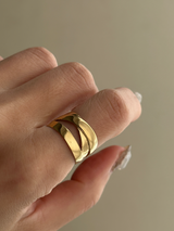 Thin ribbon Ring