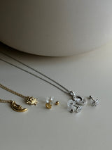 Moon & Sun necklace K18GP