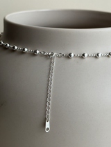 4.0mm ball beads chain necklace 41+2cm