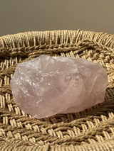 【MOMOMOON】Madagascar Rose quartz candle holder/1.05kg