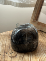 【MOMOMOON】Madagascar smoky quartz candle holder/0.91kg