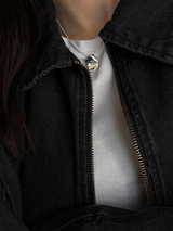 チェーンセット・両面刻印【お好きな刻印お入れします】Original Message series - Necklace+Top SET -