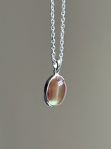 【MOMOMOON】高品質 color change Andesine pendant top【0610-10】