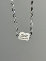 刻印 名入れ Plate Bracelet 16cm・20cm |シルバー925 |