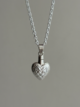 Retro design Heart perfume bottle Pendant Top