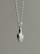 Retro design Heart perfume bottle Pendant Top