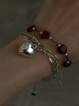 Big Heart MIX Chain bracelet