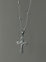 【セット割引対象外】オーバルビーズMIXチェーンネックレス | 40〜44cm