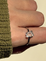 【MOMOMOON】ペタライト ラフカットリング:11号 | 天然石・鉱石・パワーストーン