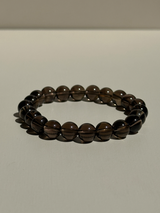 【MOMOMOON】8.4mm Smoky Quartz Bracelet /Brazil