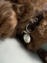 足型・手形 ・オリジナルデータ刻印専用プレート| 薄型 Round plate【軽量】