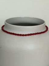 Onyx,Red Onyx Beadsnecklace