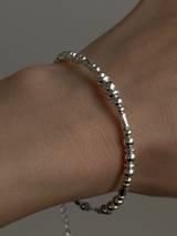 Silver925|Eterna Beads bracelet(Reeplushハンドメイド)