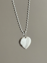 表+内側刻印【お好きな刻印お入れします】hidden message Locket pendant Type:Heart