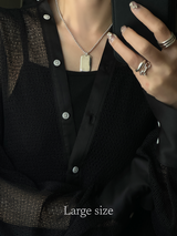 【お好きな刻印お入れします】- Craft TAG plate - S,M,Lサイズ展開