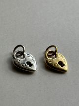 Heart shaped padlock