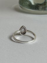 Rainbowmoonstone Drop Ring/13号