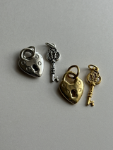 Heart shaped padlock