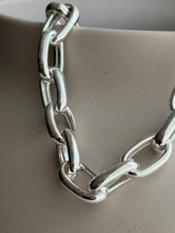 9mm fat oval chain bracelet 19cm