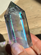 【MOMOMOON】レインボーオーラクリスタル(水晶)ポイント C | 天然石・鉱石・パワーストーン