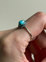 Turquoise Drop Ring/16号