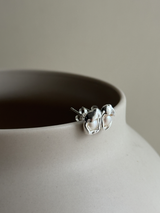 Wrapped pearl Design mini pierce