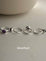 Amethyst / Stone Ring