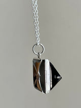 両面刻印【お好きな刻印お入れします】Original Message series - Letter Envelopes pendant top -