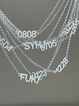 【受注生産】Order plate Necklace