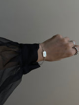 刻印 名入れ Plate Bracelet 16cm・20cm |シルバー925 |