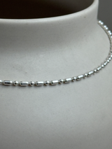 【セット割引対象外】2.1mm幅 MIXチェーンネックレス | 40cm