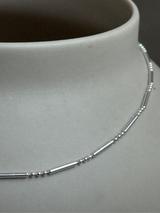 【セット割引対象外】1.5mm幅 リズムチェーンネックレス | 40cm
