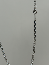 【割引対象外】3.3mm cut azuki chain necklace 42cm(B)