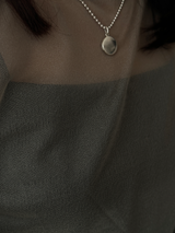 表+内側刻印【お好きな刻印お入れします】 - hidden message Locket pendant Type:Round -