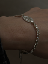 Kihei chain medal bracelet