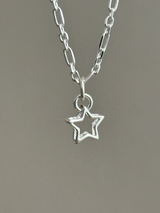 silhouette STAR charm | 9.7mm