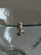 Silver Embrace Perl earcuff(再入荷)