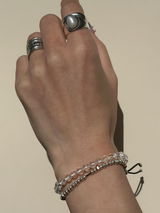 【MOMOMOON】5.7mm Danburite Bracelet /Mexico