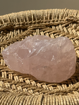 【MOMOMOON】Madagascar Rose quartz candle holder/1.16kg