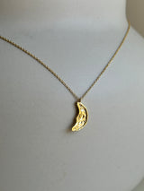 Moon & Sun necklace K18GP