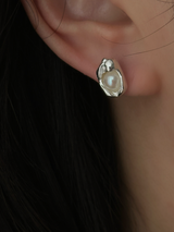 Wrapped pearl Design mini pierce