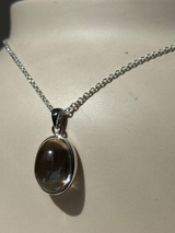 【MOMOMOON】高品質 ブラジル産スモーキークォーツ ペンダントトップ | 天然石・鉱石・パワーストーン