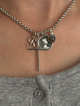 antique alphabet charm|シルバー925|セレクト